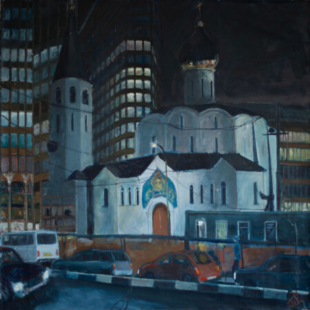 White City. 100x100cm. Oils on canvas. 2012