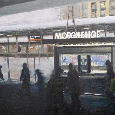 Ice Cream. __ OIls on canvas. February 2022