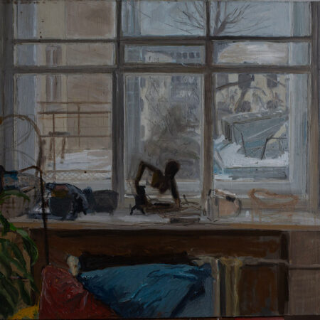 Winter View from Masyakovsky Flat, 2005.